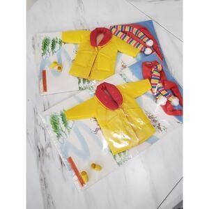 Avon Products Jenna's and Kenzie's Wintertime Outfit, NEW Lot‎ of 2!